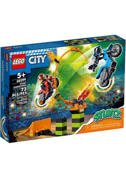 60299 LEGO City, Gösteri Yarışması - Stunt Competition, 73 Parça, +5 Yaş