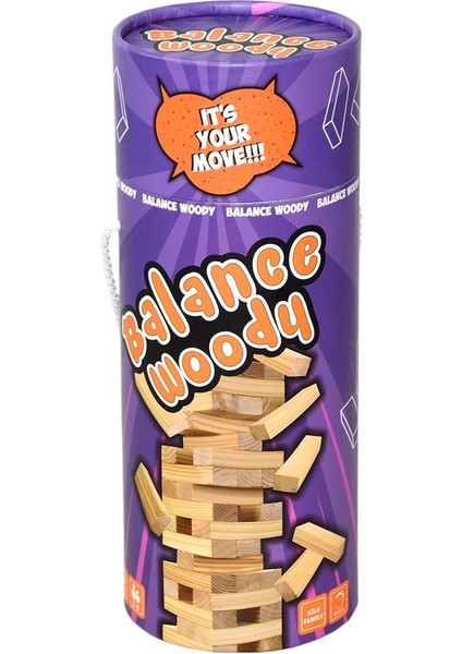 1060612 Star, Ahşap Denge Oyunu - Balance Woody Rulo