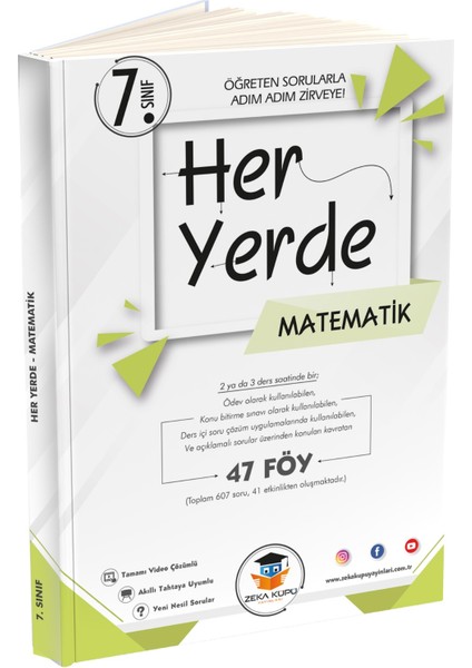 7. Sınıf Heryerde Matematik Soru Bankası (Ciltli)