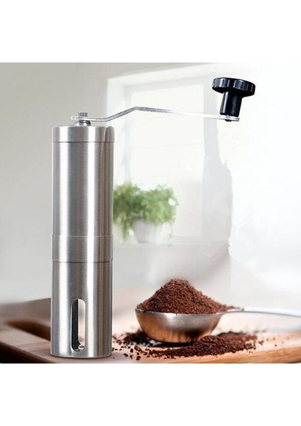 Manuel Espresso Kahve Değirmeni Değirmeni Kahve Çekirdekleri Kırıcı Paslanmaz Çelik Burr ile Ayarlanabilir Ayar Coffeeware Mutfak Aletleri | Manuel Kahve Öğütücüler (Yurt Dışından)