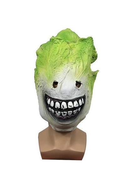 Oyunu Lahana Başlık Maskesi Masquerade Yeşil Sebze Cadılar Bayramı Partisi Cosplay Sahne (Yurt Dışından)
