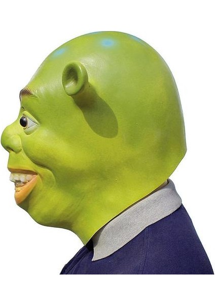 Cadılar Bayramı Maskesi Shrek Lateks Maske Parti Masquerade Spoof Film Parti Kostüm Sahne (Yurt Dışından) fırsatları
