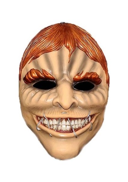 Payday Soıst Maskesi Sarışın Palyaço Kask Cosplay Sahne Cadılar Bayramı Masquerade Maske Parti (Yurt Dışından)