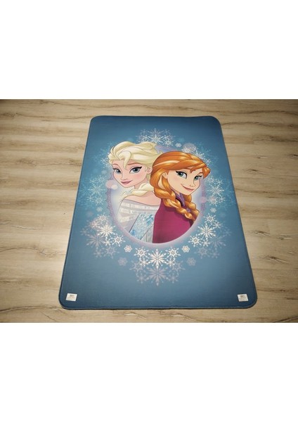 Disneyland Frozen Karlarülkesi 01 Blue Çocuk Halısı 120X180 cm