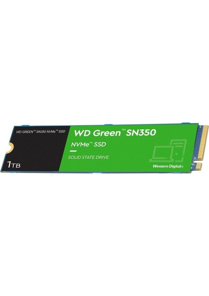 Wd Green Sn350 1TB 3200-2500MB M.2 2280 NVMe SSD