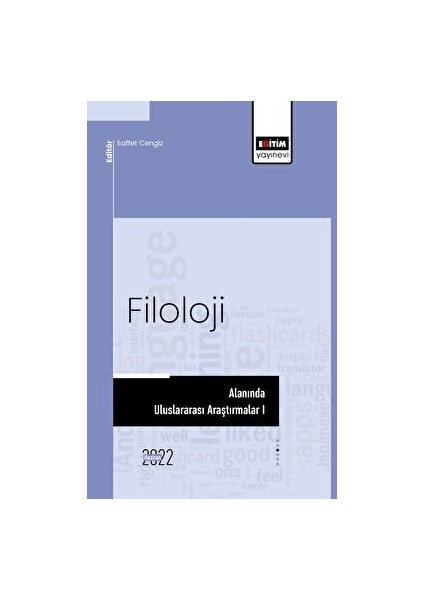 Filoloji Alanında Uluslararası Araştırmalar I