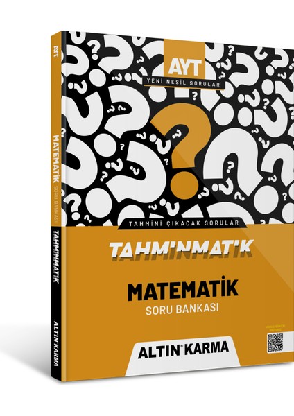 Altın Karma Yayınları Tahminmatik AYT  Matematik Soru Bankası