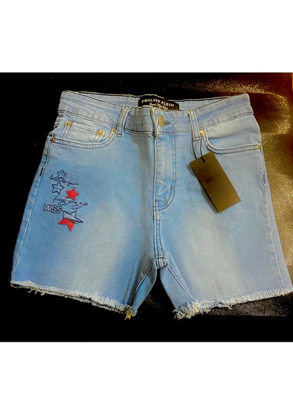 Mini Şort Jeans