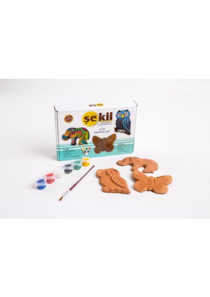 Seramik Kil Hamuru 3lü Seti