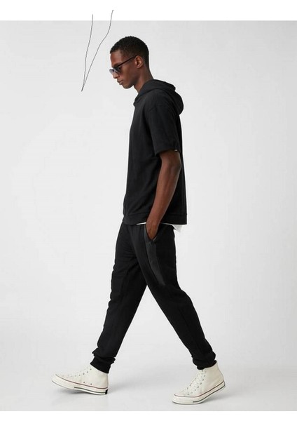 Erkek Eşofman Altı Siyah 3WAM40004MK