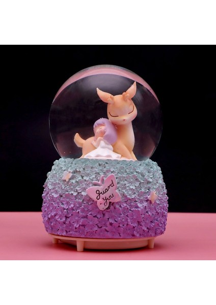 Sevimli Dostlar Temalı Orta Boy Işıklı Müzikli Kar Küresi fiyatları