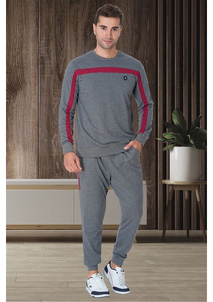 Mecit 2784 Füme Büyük Beden Erkek Pijama Takımı