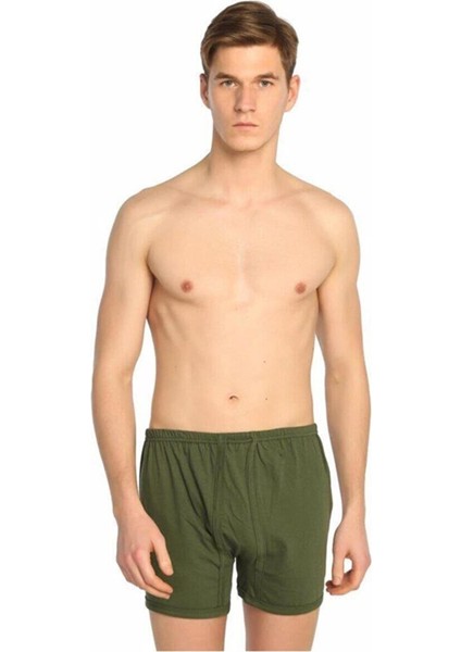 Erkek Renkli Paçalı Boxer Don - 6 Adet