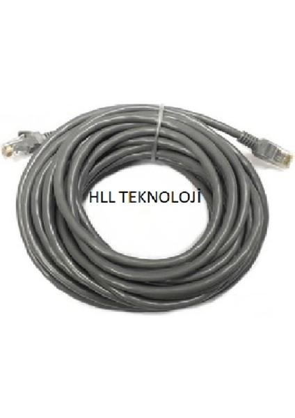 7 Metrelik Cat6 Lan Internet Data Kablosu(Ethernet Modem RJ45 Uçlu Jacklı Network Adsl)