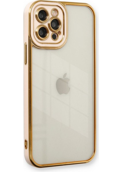iPhone 13 Pro Max Kılıf Lazer Lens Kamera Çerçeveli Kapak