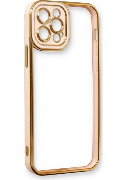 iPhone 13 Pro Max Kılıf Lazer Lens Kamera Çerçeveli Kapak