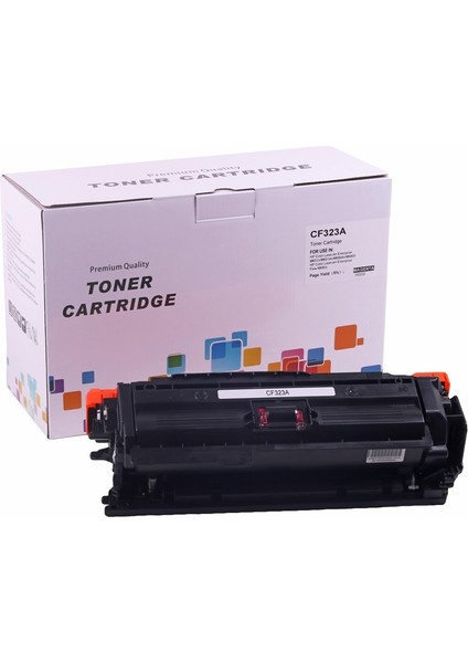 Hp CF323A 653A Muadil Toner Kırmızı CZ256A M651 M680 (16,5k)