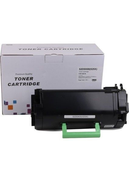 Lexmark 52D5X00 (525X) Muadil Toner MS711-MS811DN-MS811DTN-MS812DN (45K)