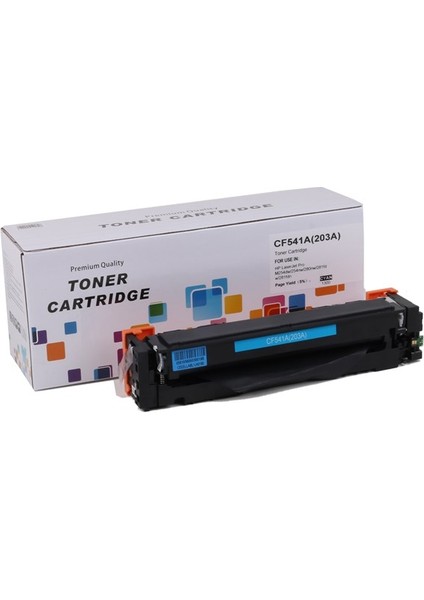 Hp CF541A 203A Crg 054 Mavi Muadil Toner M254DN 280 281FDN LBP621 640 MF645