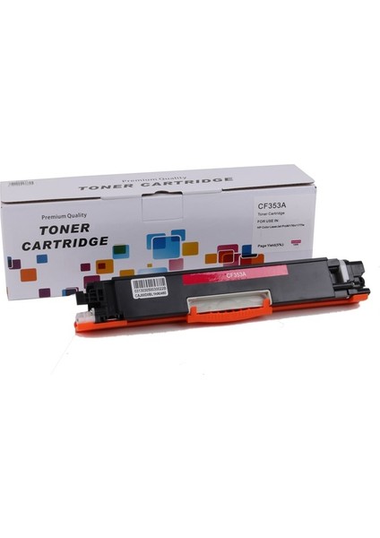 Hp CF353A 130A Muadil Kırmızı Toner Pro M176N 177FW