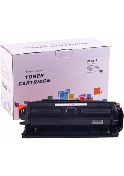 Hp CB540A 125A CE320A 128A CF210A 131A Siyah Muadil Toner CM1415 M276 PRO200