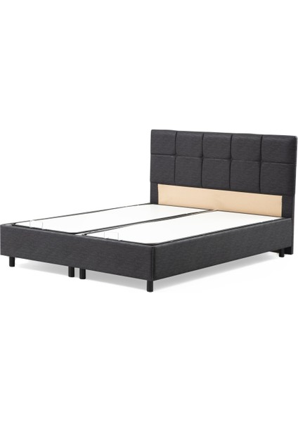 160X200 Vitalia Baza Başlığı Seti - Antrasit