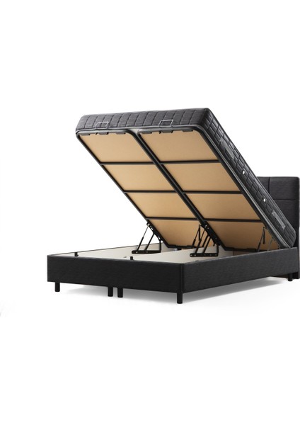 160X200 Vitalia Baza Başlığı Seti - Antrasit fiyatları