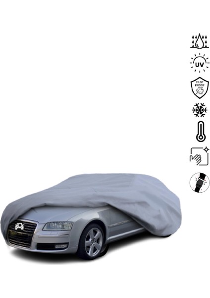 Audı A8 D3 Sedan (2007-2010) Oto Branda Miflonlu Araba Brandası