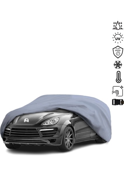 Porsche Cayenne 2 (2014-2017) Oto Branda Miflonlu Araba Brandası