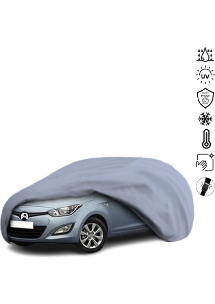 Hyundai I20 (2009-2014) Oto Branda Miflonlu Araba Brandası