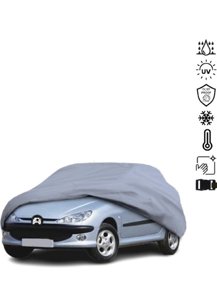 Peugegot 206 (1998-2009) Oto Branda Miflonlu Araba Brandası