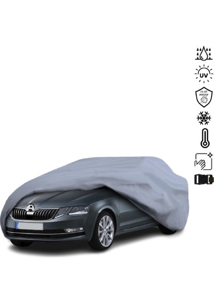 Skoda Octavia 3 (2013-2019) Oto Branda Miflonlu Araba Brandası