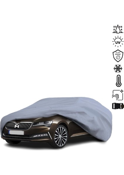 Skoda Superb 3 Sedan (2015-) Oto Branda Miflonlu Araba Brandası