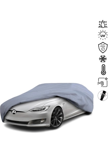 Tesla Model S (2021-) Oto Branda Miflonlu Araba Brandası