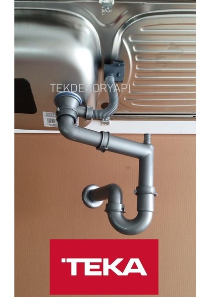 Tekdekor Teka Ebm 45 - Infant Od - Gravity 45 Evye Orjinal Sifon Takım Uzatmalı