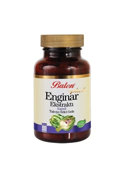 Enginar Plus Ekstrakt 820MG*100 Kapsül