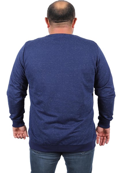 Büyük Beden Sweat New York 22704-LACIVERT modelleri