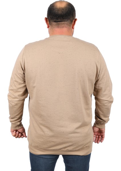 Büyük Beden Sweat New York 22704-BEJ modelleri