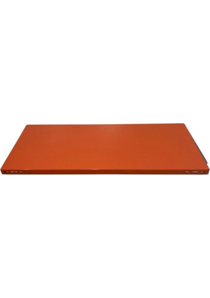 Rafburada® Renkli Çelik Raf Tablası Turuncu-1.00 MM-43X93