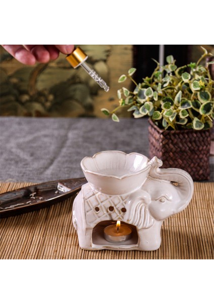 Dekoratif Fil Tasarımlı Buhurdanlık fırsatları