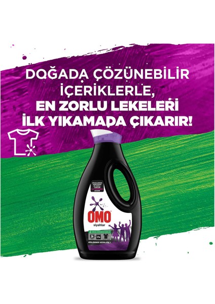 Sıvı Deterjan 26 Yıkama Active 1,69 lt + Color 1,69 lt + Black 1,69 lt