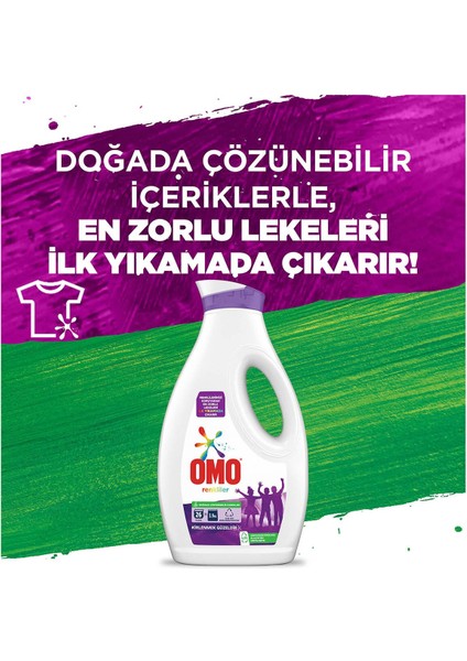 Sıvı Deterjan 26 Yıkama Active 1,69 lt + Color 1,69 lt + Black 1,69 lt