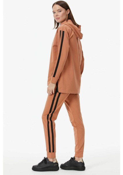 Oversize Kapüşonlu Eşofman Takım - Tarçın indirimleri