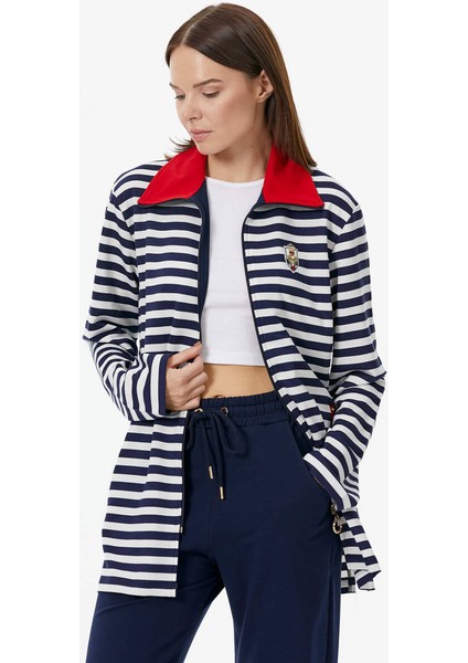 Çizgili Marine Eşofman Takım - Lacivert fırsatları