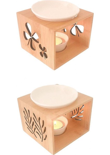 2 Adet Yatak Odası Dekor Dekorasyonu Için Romantik Tealight Difüzör (Yurt Dışından)