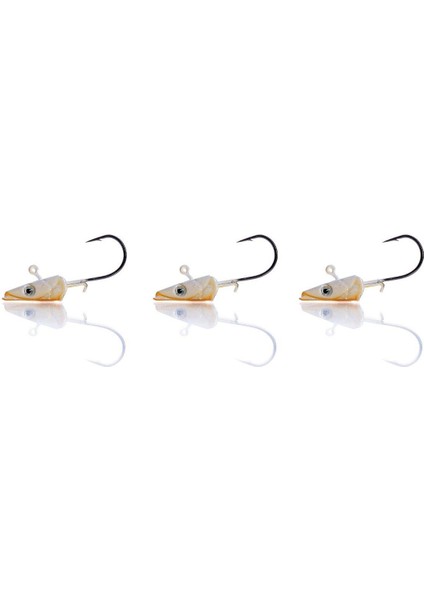 Pandora Sandeel Jig Head 10GR - Gold White Head