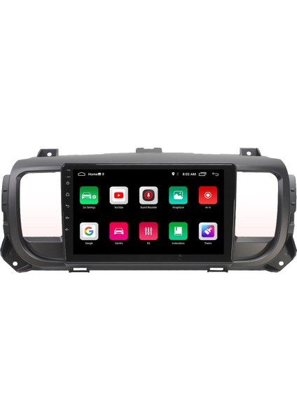 Citroen Jumpy Android Carplay Navigasyon Multimedya Ekran Teyp 2gb Ram + 32GB HDD