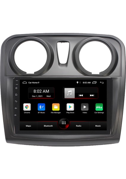 Dacia Lodgy Android Carplay Navigasyon Multimedya Ekran Teyp 2gb Ram + 32GB HDD modelleri