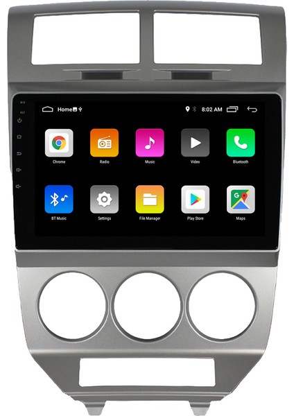 Dodge Caliber Android Carplay Navigasyon Multimedya Ekran Teyp 2gb Ram + 32GB HDD