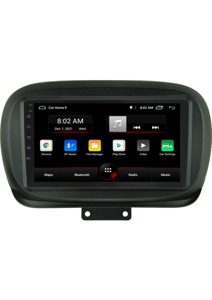 Fiat 500X Android Carplay Navigasyon Multimedya Ekran Teyp 2gb Ram + 32GB HDD modelleri
